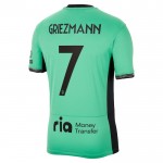 Nogometni Dresovi Atlético Madrid Griezmann 7 Dječji Treći 2023-24 Kratkih Rukava